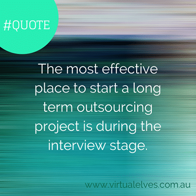 quote - interview stage